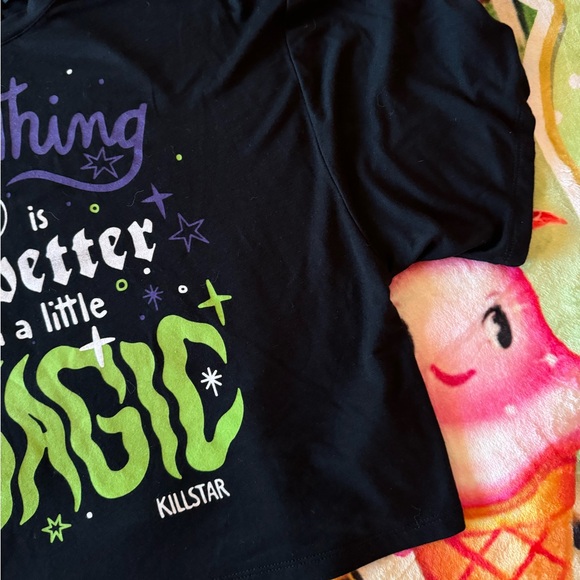 NWOT Killstar Magic Chill Crop Top - Picture 6 of 7